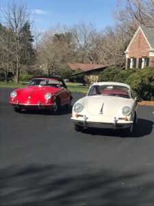Porsche 356 at club event